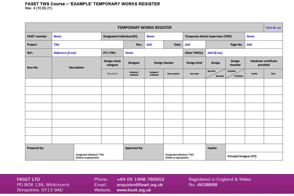 Document Templates Faset
